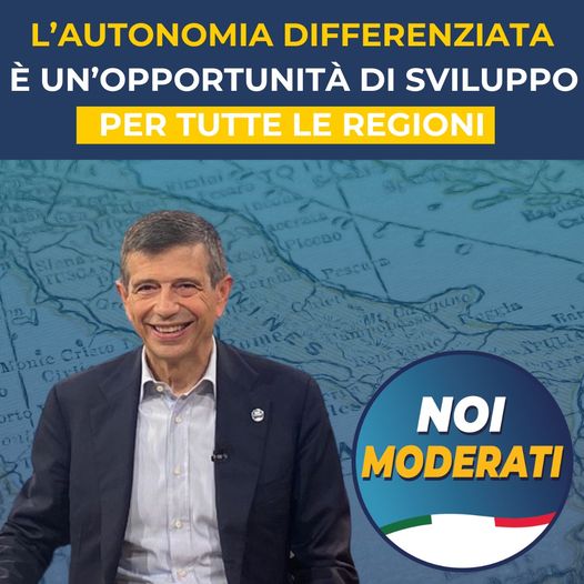  Lupi: “l’autonomia differenziata è una opportunità di sviluppo per tutte le Regioni”