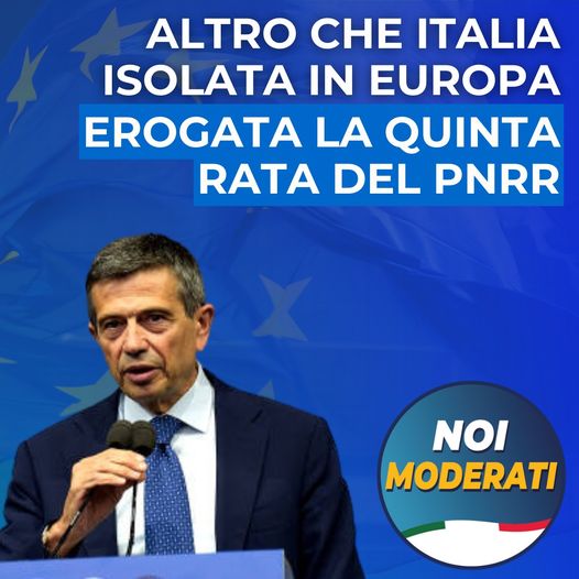  Altro che Italia isolata: erogata la quinta rata del PNRR