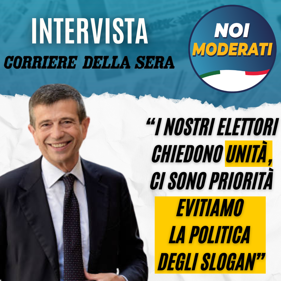  Lupi: “I nostri elettori chiedono unità, ci sono priorità. Evitiamo la politica degli slogan”