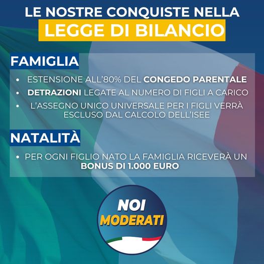  LE NOSTRE CONQUISTE NELLA LEGGE DI BILANCIO