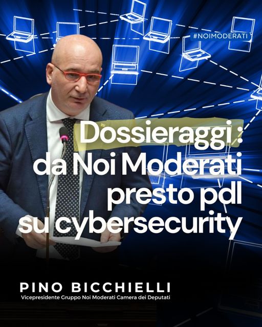  Bicchielli, dossieraggi: “da Noi Moderati presto PDL su cybersecurity”