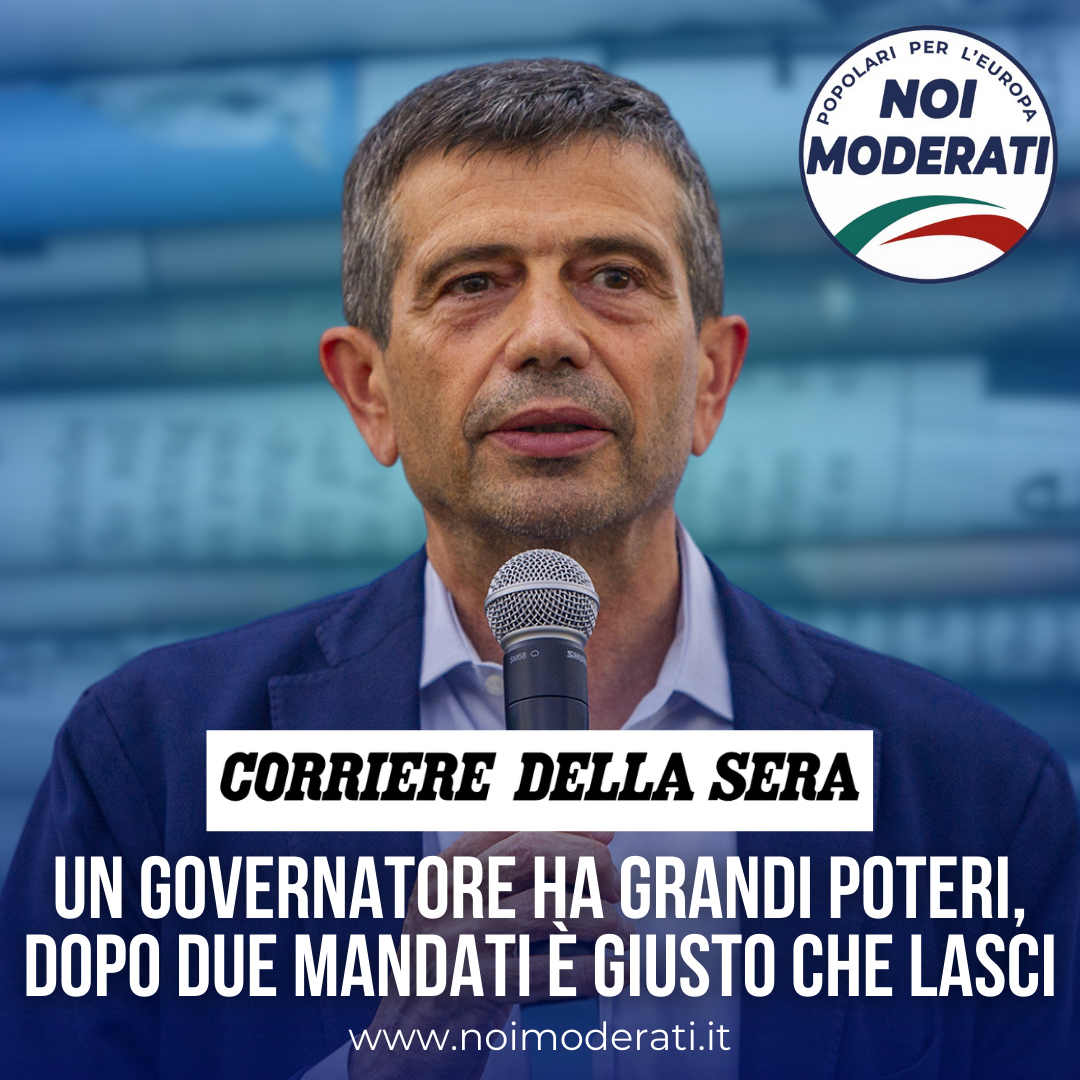  Maurizio Lupi sul terzo mandato: «Un governatore ha grandi poteri, dopo due incarichi è giusto che lasci»