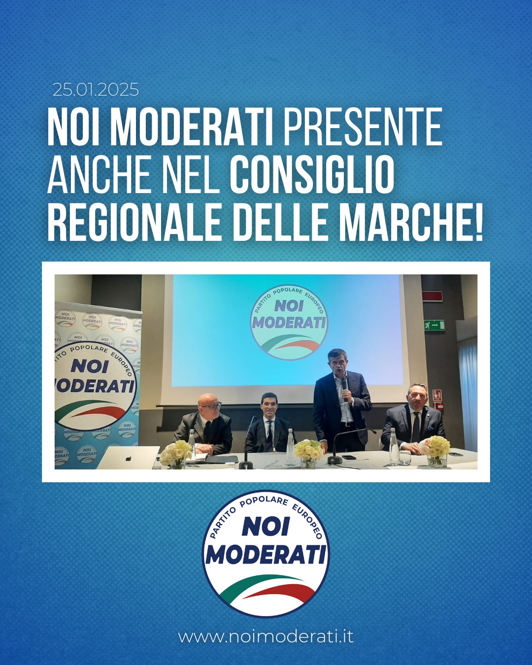 NOI MODERATI PRESENTE ANCHE NEL CONSIGLIO REGIONALE DELLE MARCHE!